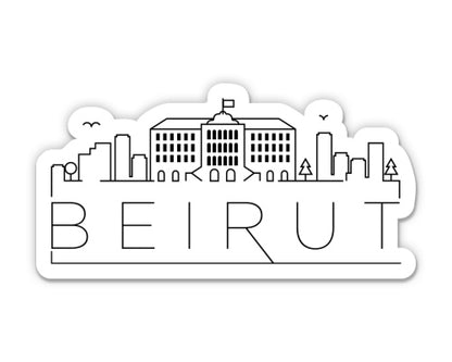 Beirut Lebanon Sticker