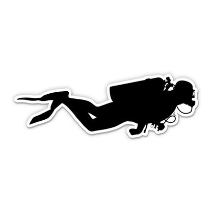 Scuba Diver Sticker