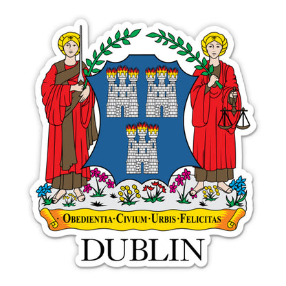 Dublin Ireland Sticker