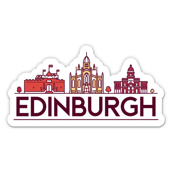 Edinburgh Scotland Sticker