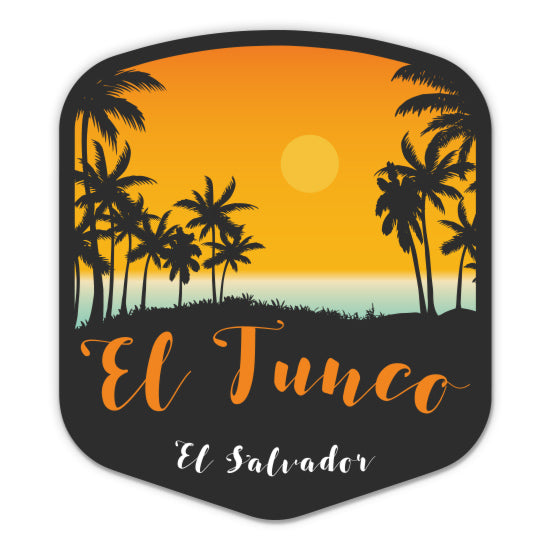 El Tunco El Salvador Sticker