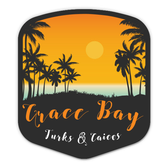 Grace Bay Turks and Caicos Sticker