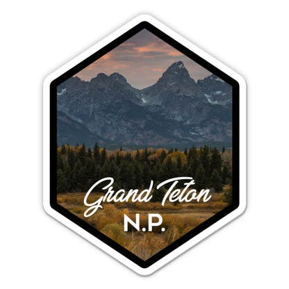 Grand Teton National Park Sticker