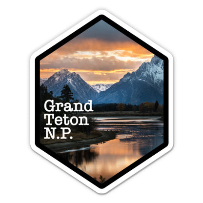 Grand Teton National Park Sticker