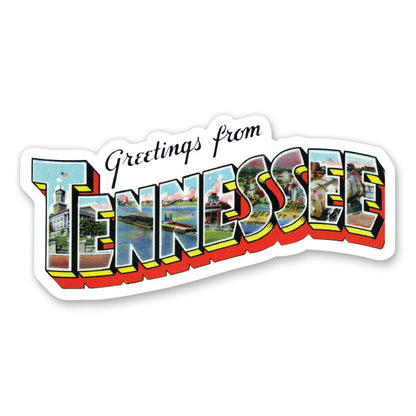 Greetings from Tennessee Sticker