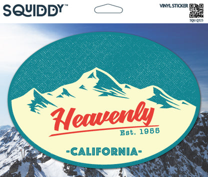 Heavenly California Sticker