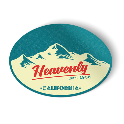 Heavenly California Sticker