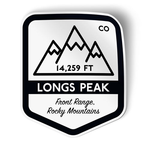 Longs Peak  Sticker