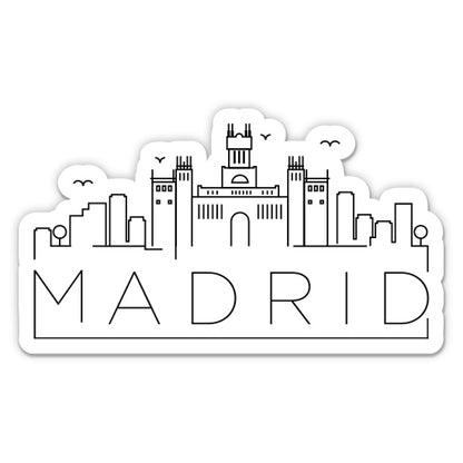Madrid Span Sticker