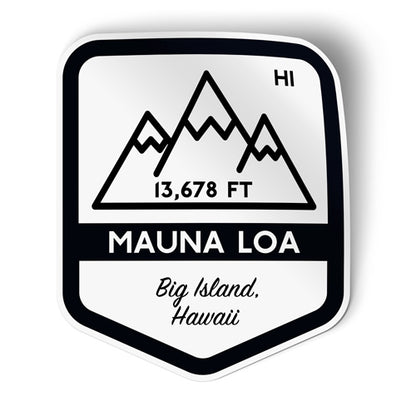 Mauna Loa Hawaii Sticker