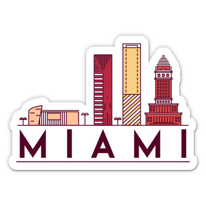 Miami Sticker