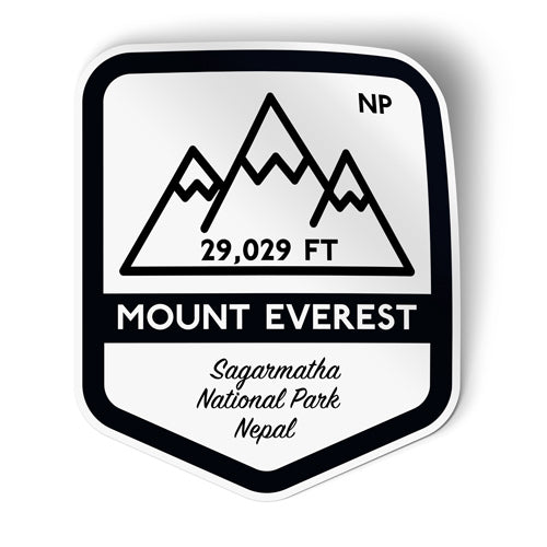 Mount Everest Sticker