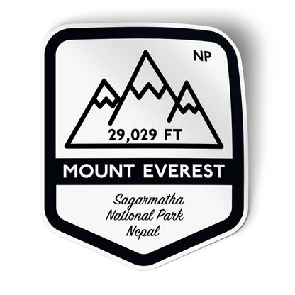Mount Everest Sticker