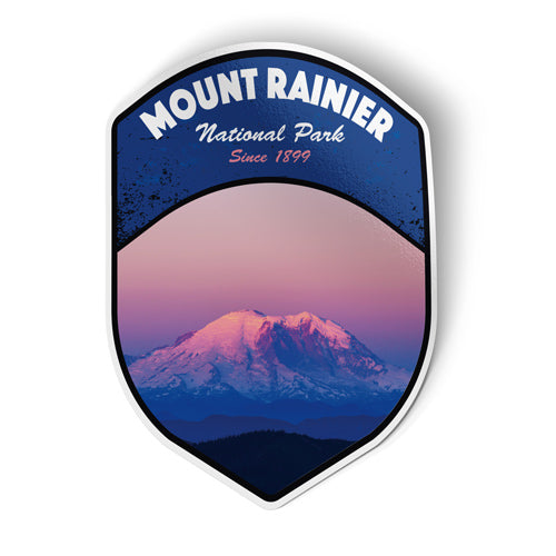 Mount Rainier National Park Sticker