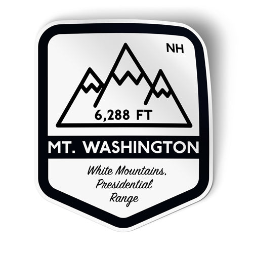 Mount Washington New Hampshire Sticker
