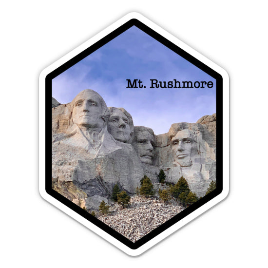Mount Rushmore Sticker