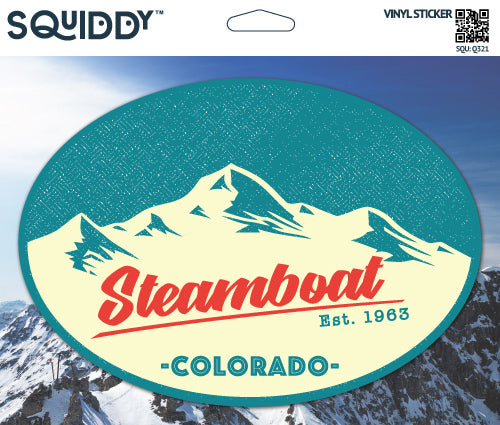 Steamboat Colorado Sticker