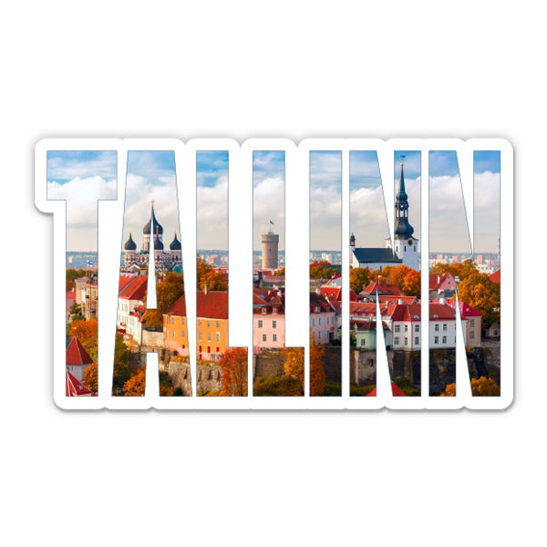 Tallinn Estonia Sticker