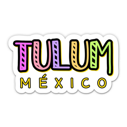 Tulum Mexico Sticker