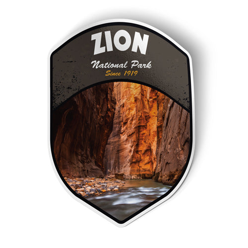 Zion National Park Sticker